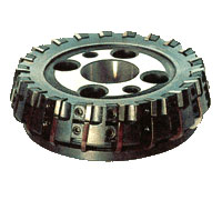 硬质金可转位刀垫式密齿面铣刀Kr75°